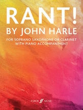 Rant! Soprano Sax or Clarinet with Piano cover